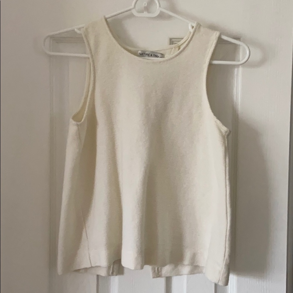 Madewell open back tank